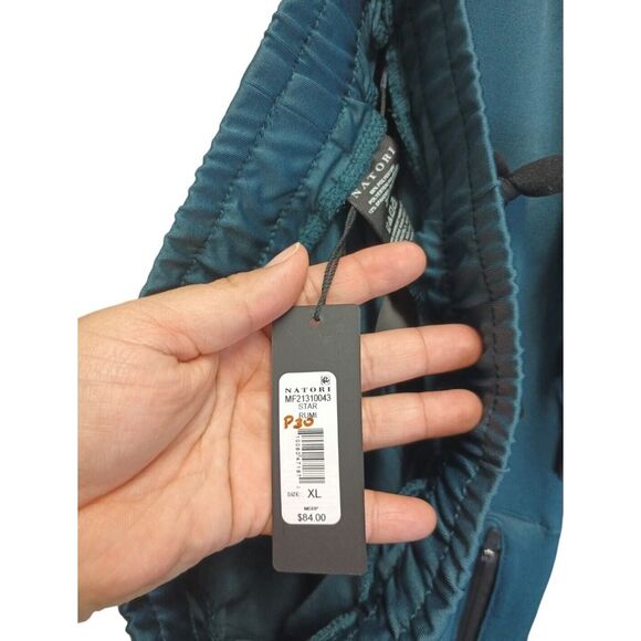 NATORI MEN JOGGER PANTS RUMI LIGHT WEIGHT ACTIVE JERSEY Size XL STAR GREEN New - Picture 8 of 12